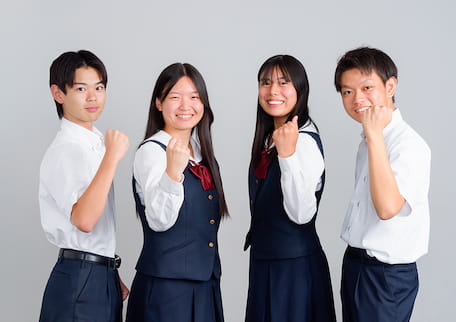 写真：おかやま山陽高等学校のみなさま